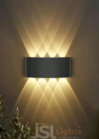 LX "LX 279 Up & Down Outdoor Wall Washer Light Warm white colour – Decorative LED Wall Light for Exterior Use" - 8W