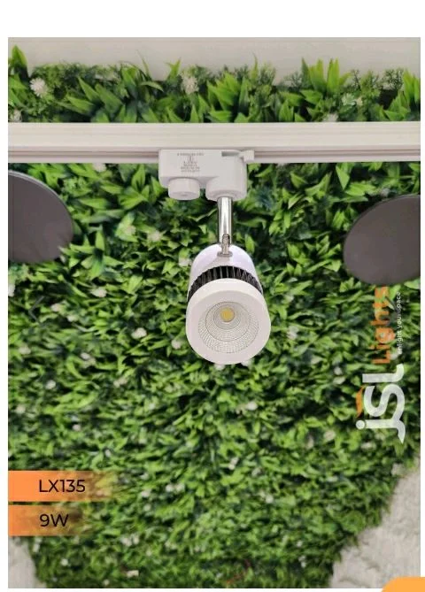 Lx LX 135 9W LED Track Spotlight White Body - 9W, 4k, BLACK