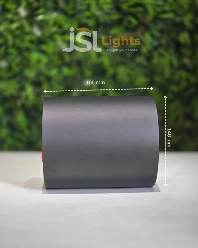 LX Lx 893 50W Round Surface Cylindrical Light - 50W, 4000K, Black PB