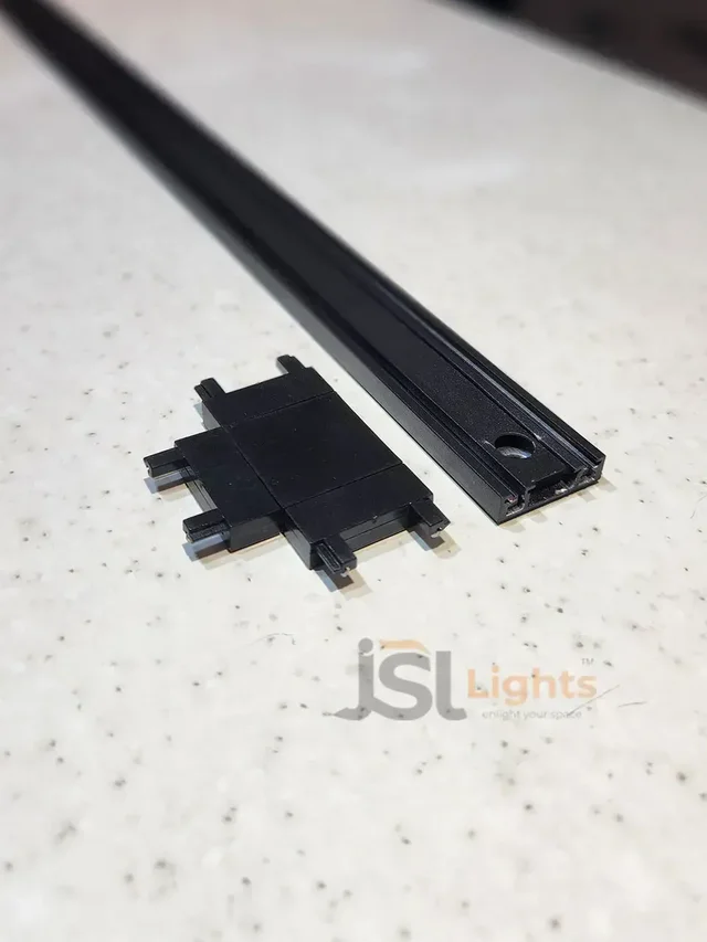 APRA MG TR01-4 Slim T Magnetic Track Jointer - T-Shape 3-Way Connection Adapter for Premium Slim Surface Track Rails (Matte Black) - TR01-4 T Jointer