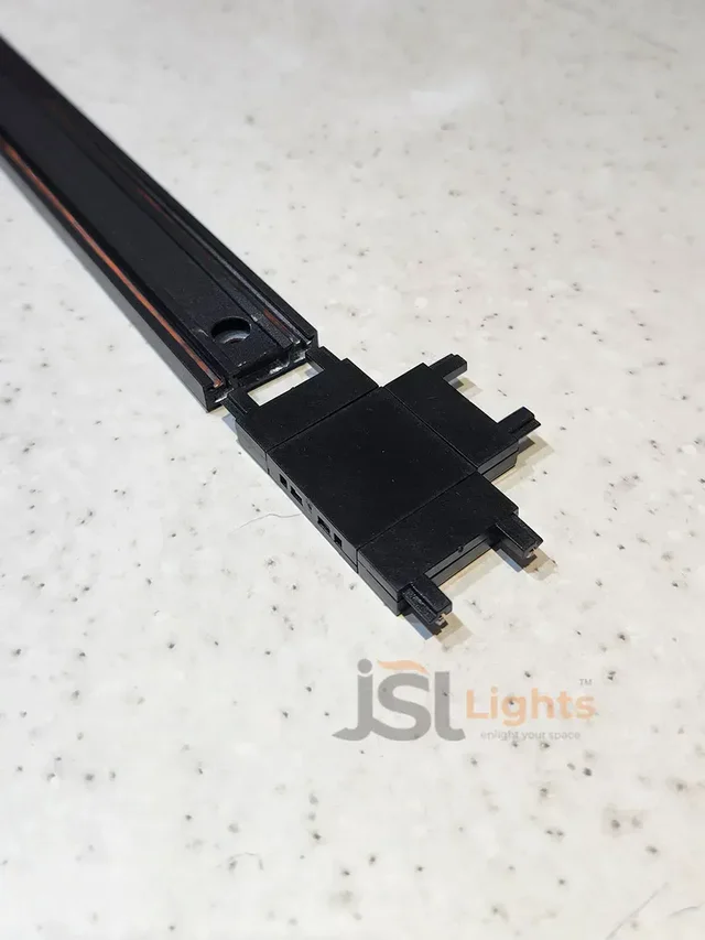 APRA MG TR01-4 Slim T Magnetic Track Jointer - T-Shape 3-Way Connection Adapter for Premium Slim Surface Track Rails (Matte Black) - TR01-4 T Jointer