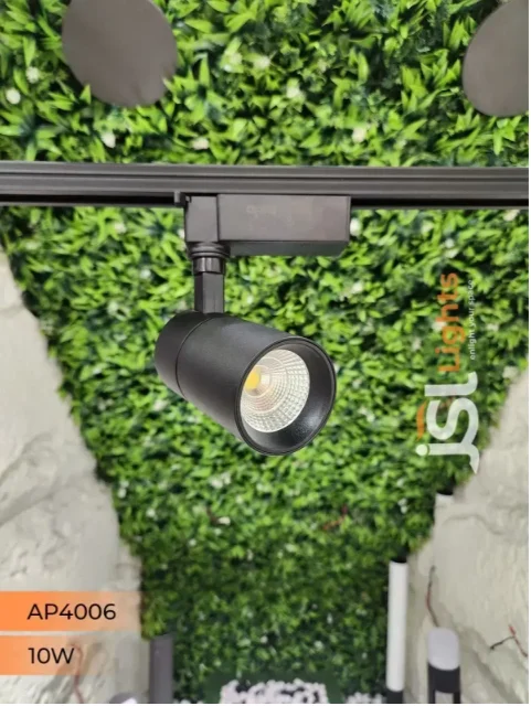 APRA AP4006 - 10W LED TRACK SPOTLIGHT - 10W, 4000K, BLACK
