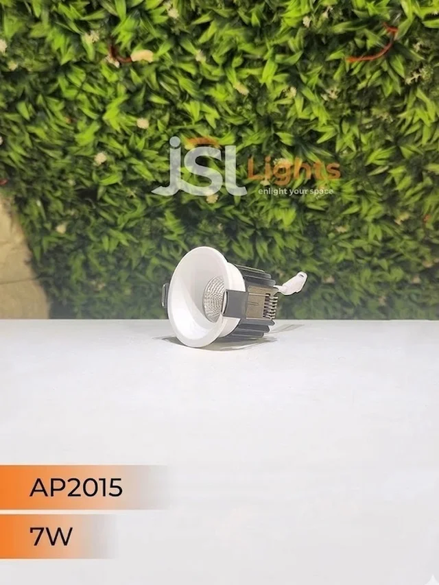 APRA 2015 Deep Recessed COB Downlight | Black & White Body, CRI 80, 130 Lumens/Watt, 2 Year Warranty (Copy) - 7W, 4000K, White
