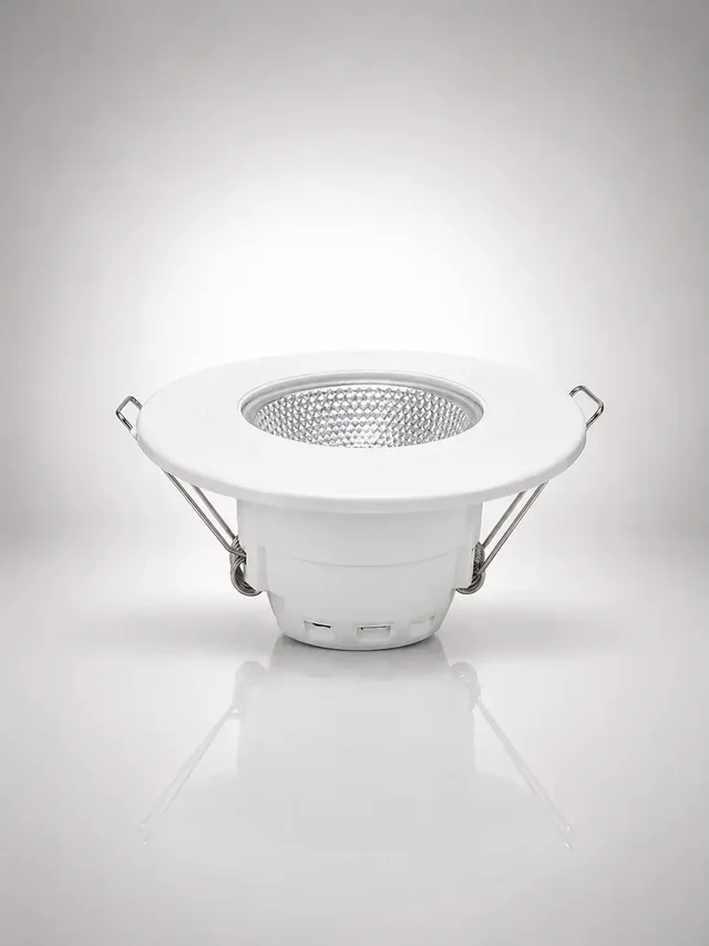 AP306 3W COB Recessed Spotlight - Anti-Glare White Body 3CCT Switchable Color - Ceiling Concealed Light - RED PINK PURPLE