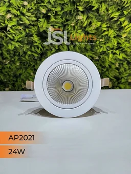 APRA AP2021 24W White Recessed COB Spotlight - 24W, 4000K