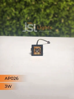 APRA AP 026 3W Black Rose Gold Linear Recessed COB Light - 3W, 4000K