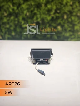APRA AP 026 5W Black Rose Gold Linear Recessed COB Light - 5W, 6000K