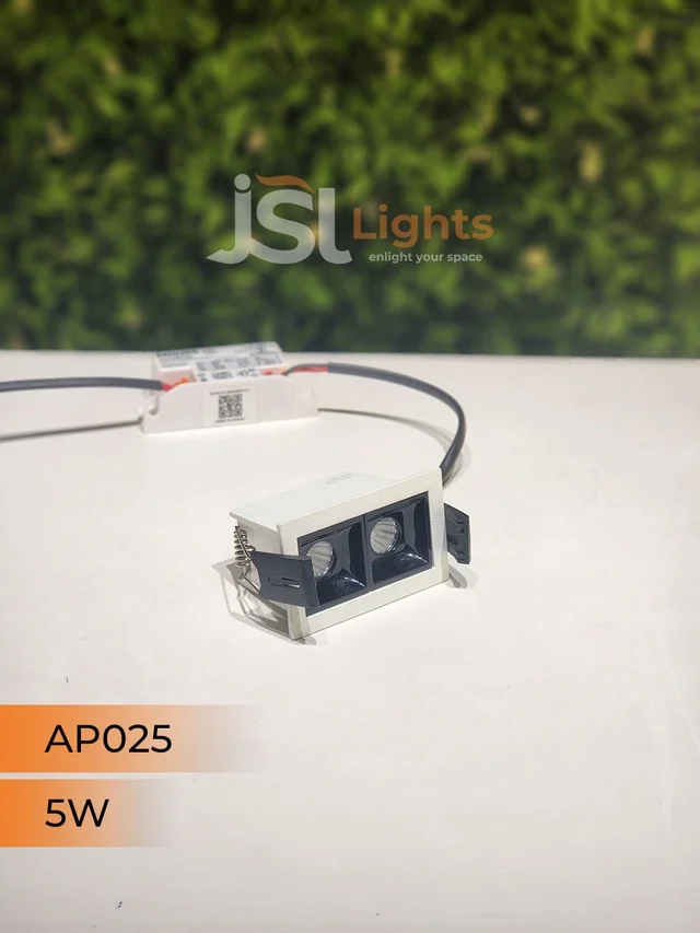 APRA AP 025 5W White Linear Recessed COB Spotlight - 5W, 4000K