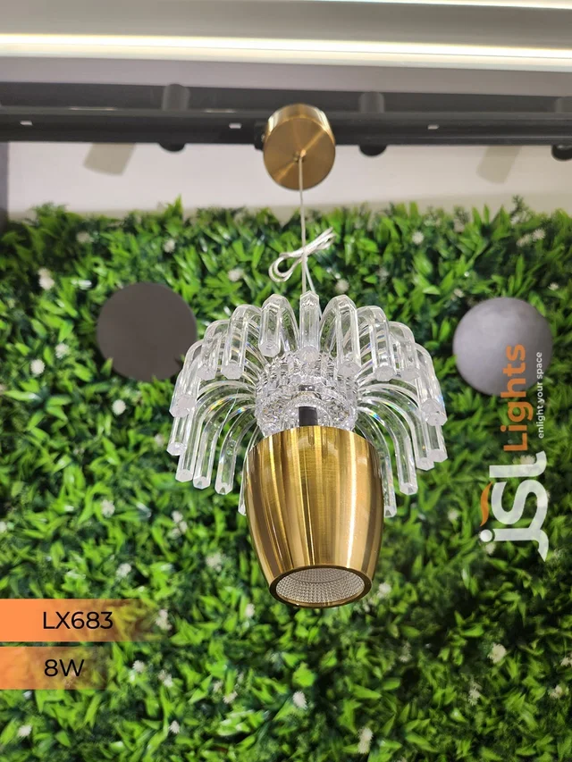 LX 683 GD 5+3W Surface Hanging Light