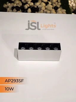 APRA AP293 10W White Linear Surface COB Spotlight - 3000K, White