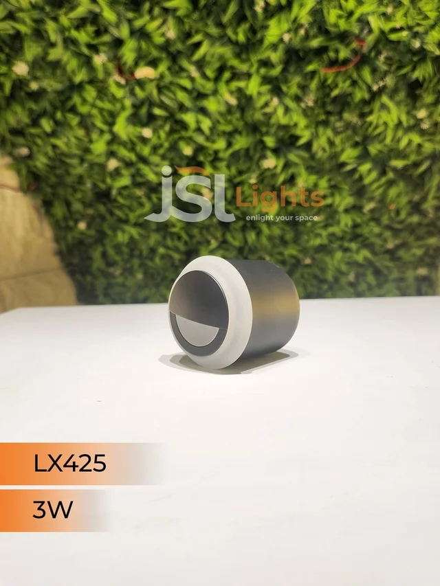 LX425 3W Led Foot Light - Black