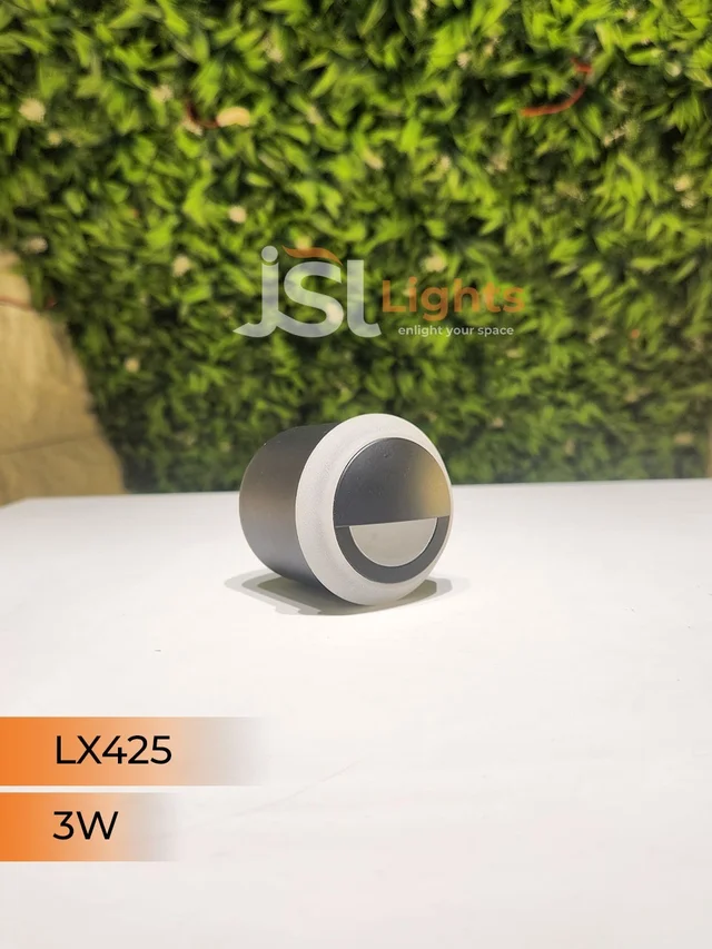 LX425 3W Led Foot Light - Black