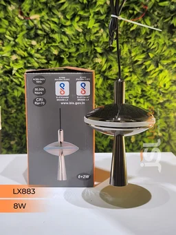 LX 883 6+2W PB Surface Hanging Light - PB, 3000K