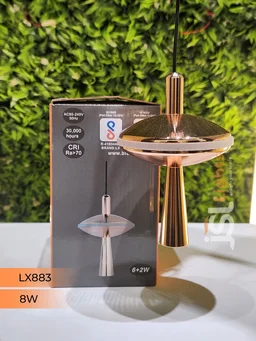 LX 883 6+2W RG Surface Hanging Light - RG, 3000K