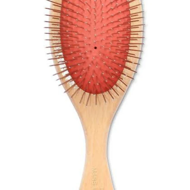 Jivanpetking Dog Brush Pin And Soft Brush Small - small, RED& BLACK