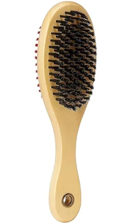 Jivanpetking Pet Double Sided Soft Brush Comb large - LARGE, MULTI COLOUR