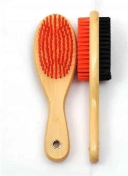 Jivanpetking Pet Double Sided Soft Brush Comb large - LARGE, MULTI COLOUR