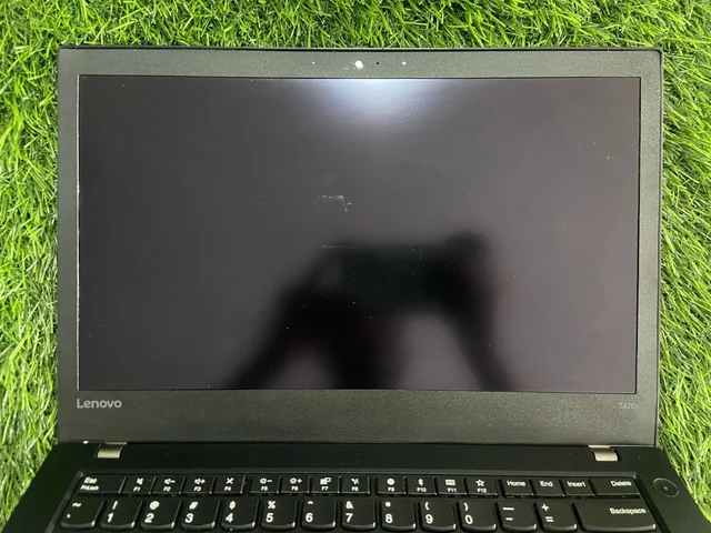 Lenovo (Refurbished) Lenovo ThinkPad T470 | Intel Core i5 | 8GB RAM | 256GB SSD | 14” FHD Touchscreen | Windows 11 Pro | Dual Battery | Original Adapter - Black