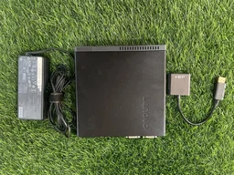 Lenovo (Refurbished) Lenovo ThinkCentre M710q Tiny Desktop – Intel i3 (6th/7th Gen) | 4GB RAM | 500GB HDD | NVMe Slot Available | Upgradeable RAM & Storage | Windows 11 | Ultra-Compact Business PC - Black