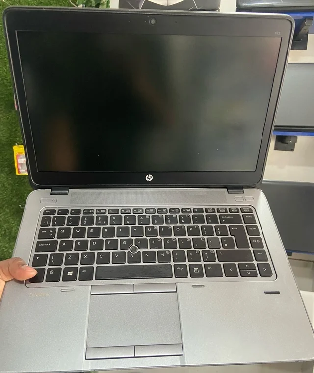 Hewlett-Packard (Refurbished) HP ProBook 745 G2 | AMD A10 | 8GB RAM | 256GB SSD | 14” Display | Windows 10 Pro | Backlit Keyboard | Reliable Business Laptop - 14 Inch, Gray & black