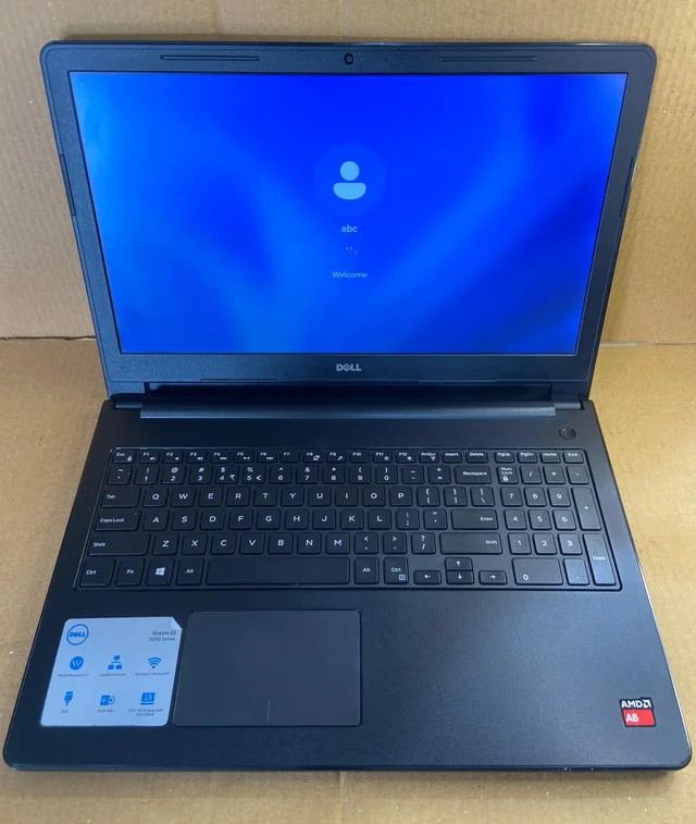 Dell (Refurbished) Dell Vostro 15 | AMD A6 | 8GB RAM | 256GB SSD | 15.6β Display | Windows 11 - Black, 15.6 Inch