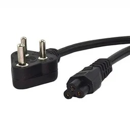 Laptop Power Cable 1.2m – Durable & Reliable Charging Cord - Black, 1.2m