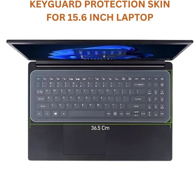 15.6 Inch Universal Laptop Keyboard Guard | Premium Silicon Protector
- 15.6 Inch