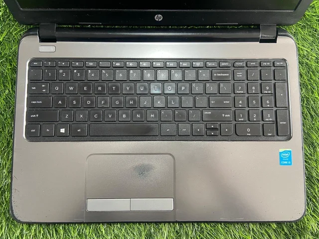 Hewlett-Packard (Refurbished) HP 250 G3 | Core i3 (4th Gen) | 8GB RAM | 256GB SSD | Windows 10 | Original Adapter - Black & silver
