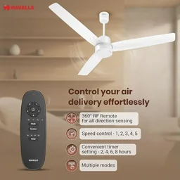 Havells FAB BLDC Ceiling Fan 1200mm, 350 RPM, 30W 