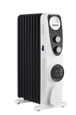  USHA 4211 FU PTC U Shaped 11 Fin Oil Filled Radiator Room Heater (Black)