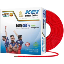  6 sqmm KEI WIRES & CABLES Homecab