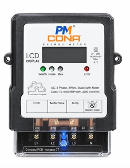 PM CONA Energy Meter (5–30A) Available in LCD Display