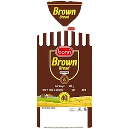 Bonn Bread High Fiber Brown Bread, 400 g