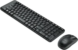 Logitech MK220 Mouse & Keyboard Combo Wireless Standard Laptop Keyboard Compatible with Desktop, Laptop, Mac stand support,multimedia_keys,MK220 Mouse & Keyboard Combo (Black)