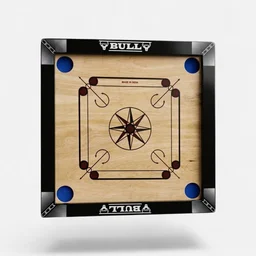 Carrom Board, 20 Inch Small Size, 2-4 Players, Age 12+