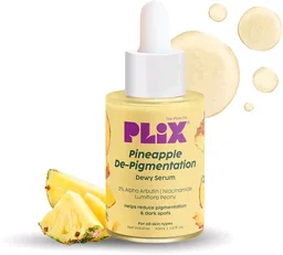 The Plant Fix Plix 2% Alpha Arbutin Pineapple De-Pigmentation Dewy Face Serum