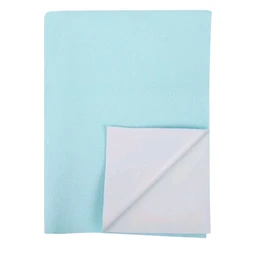 Luke And Lilly Rubber Baby Bed Protecting Mat(Blue, Extra Large)