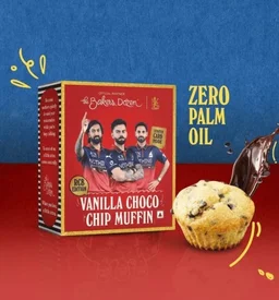 The Baker's Dozen Vanilla Choco Chip Muffin 45g