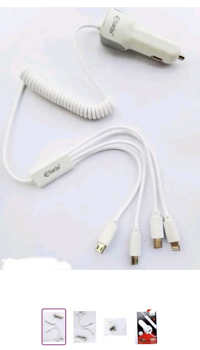 Sarju Trus Of India 4 In 1 Car. Chargers