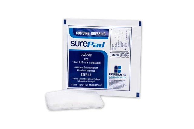 10 CM X 10 CM COMBINE DRESSING