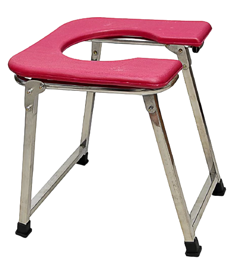 Commode Stool    S S Square Pipes CS3
