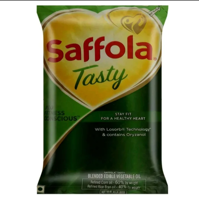 Saffola Tasty Corn Based Blended Oil 