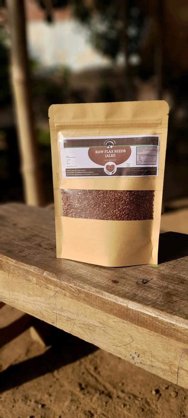 Organic Flaxseed 200gm 1 Packet