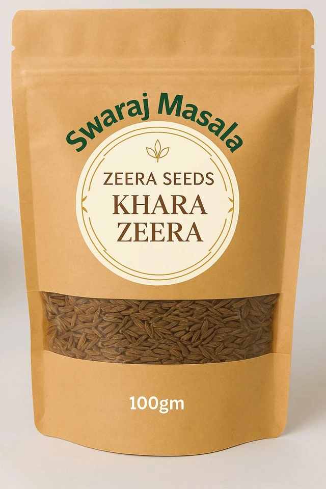 Zeera Khara Zeera Seeds 100gm Packet - 5