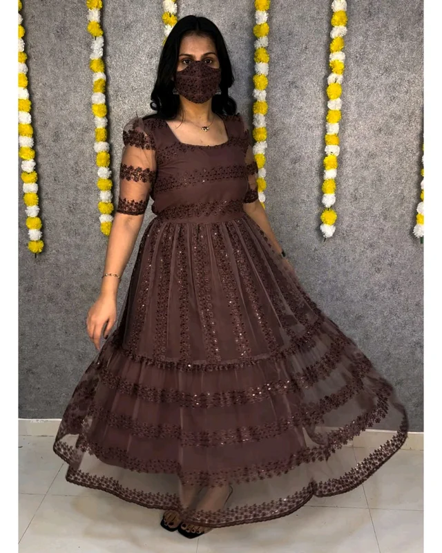 Princess Frock - M, Choco