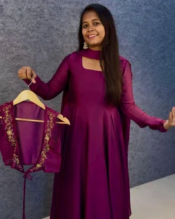 3 In 1Gown - L, Wine
