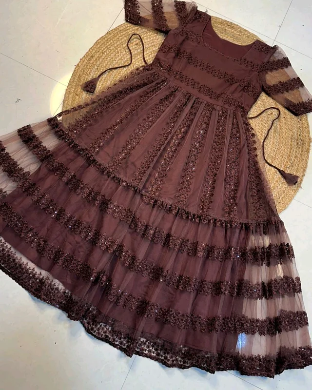 Princess Frock - L, Choco