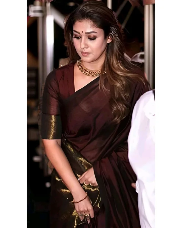 Nayanthar Khadi Saree