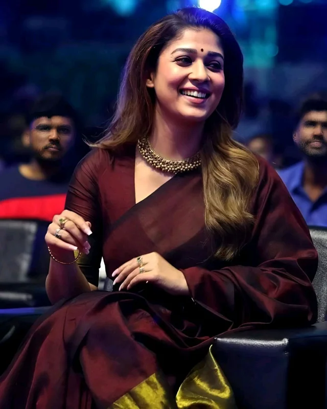 Nayanthar Khadi Saree