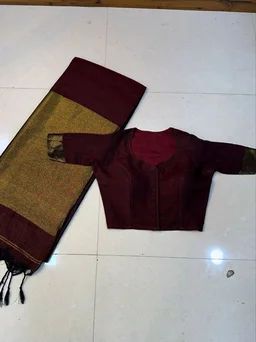 Nayanthar Khadi Saree
